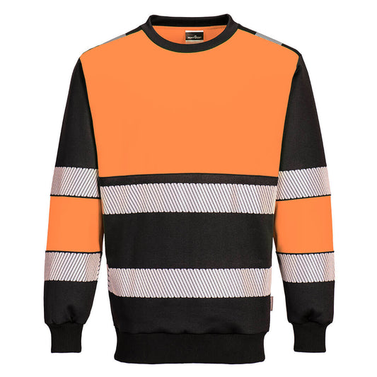 PW3 Hi-Vis Class 1 Sweatshirt (PW376)