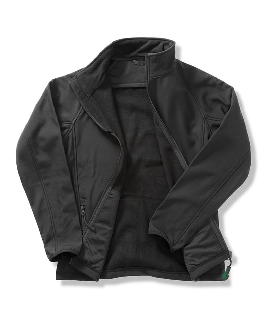 Women's Core printable softshell jacket