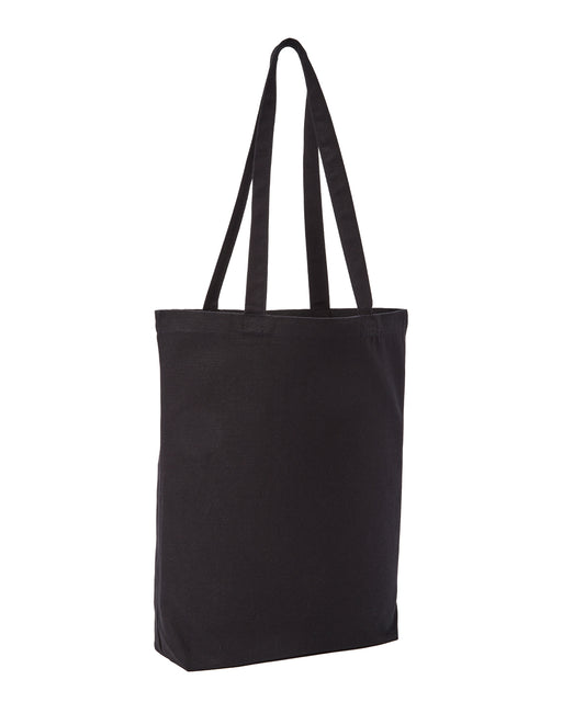 Recycled premium canvas ‘flat base’ shopper