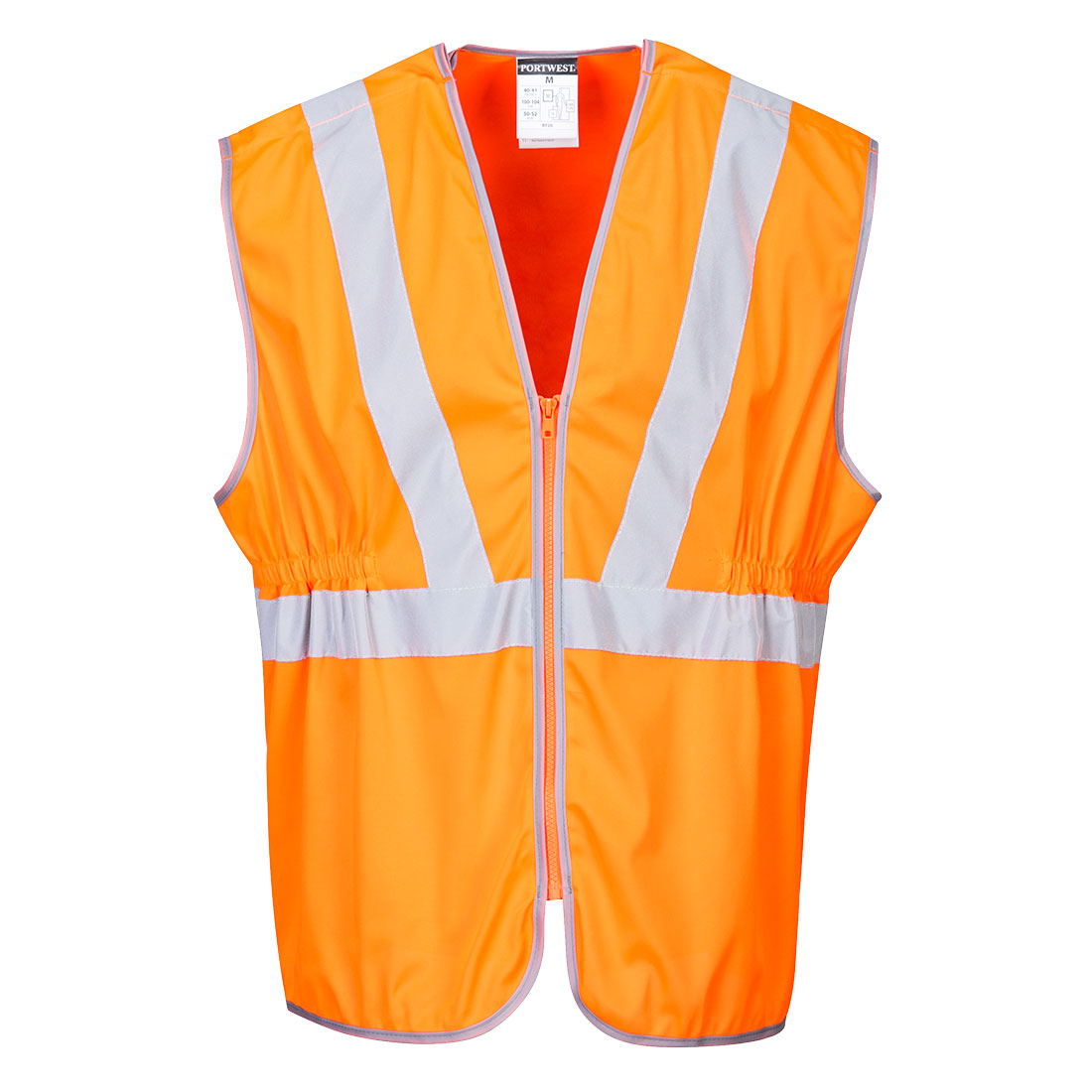 Hi-Vis Zip Long Length Vest (RT20)