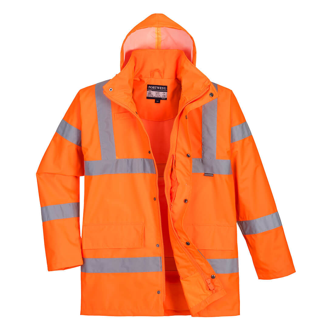 Hi-Vis Breathable Rain Traffic Jacket (RT60)