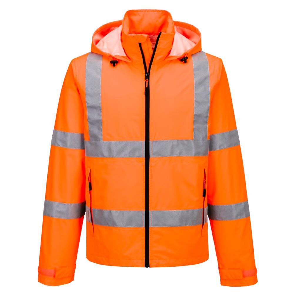Hi-Vis Lightweight Packable Jacket (S164)