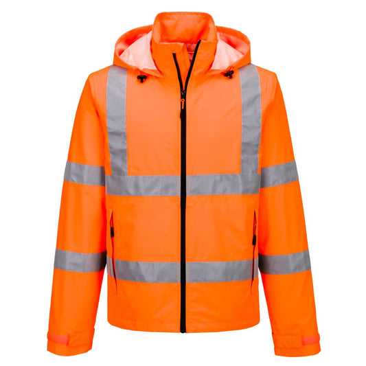 Hi-Vis Lightweight Packable Jacket (S164)