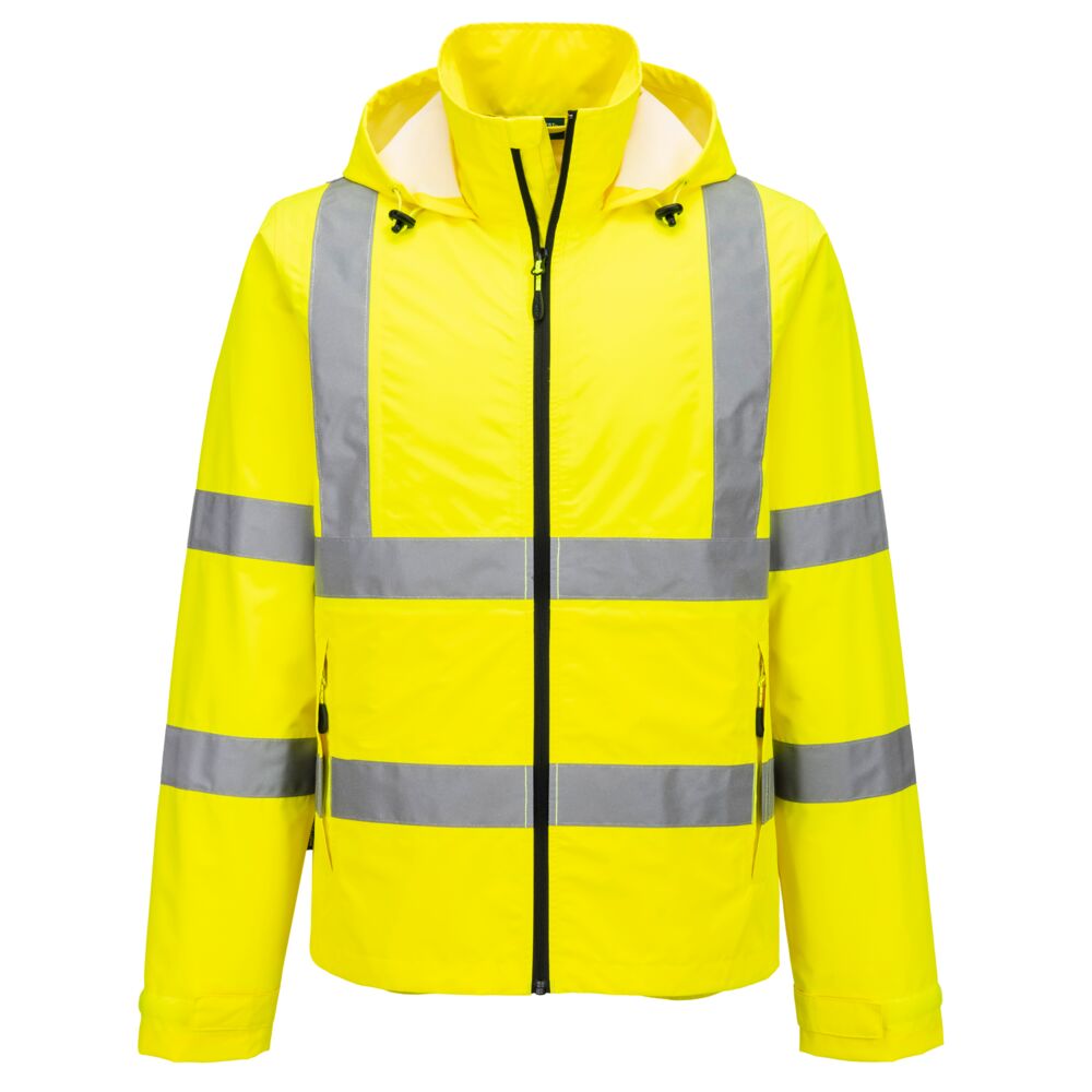 Hi-Vis Lightweight Packable Jacket (S164)
