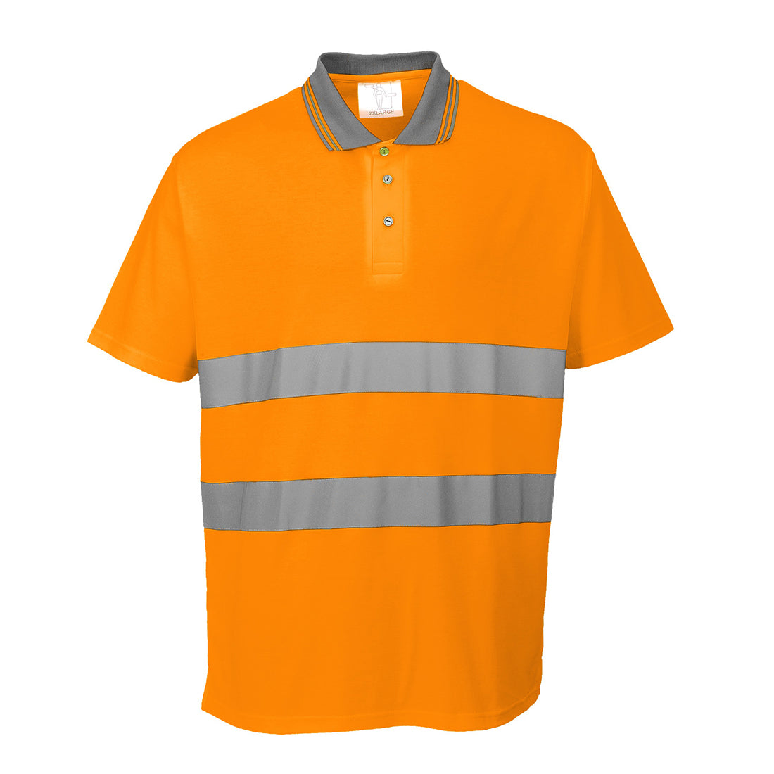 Hi-Vis Cotton Comfort Polo Shirt S/S (S171)