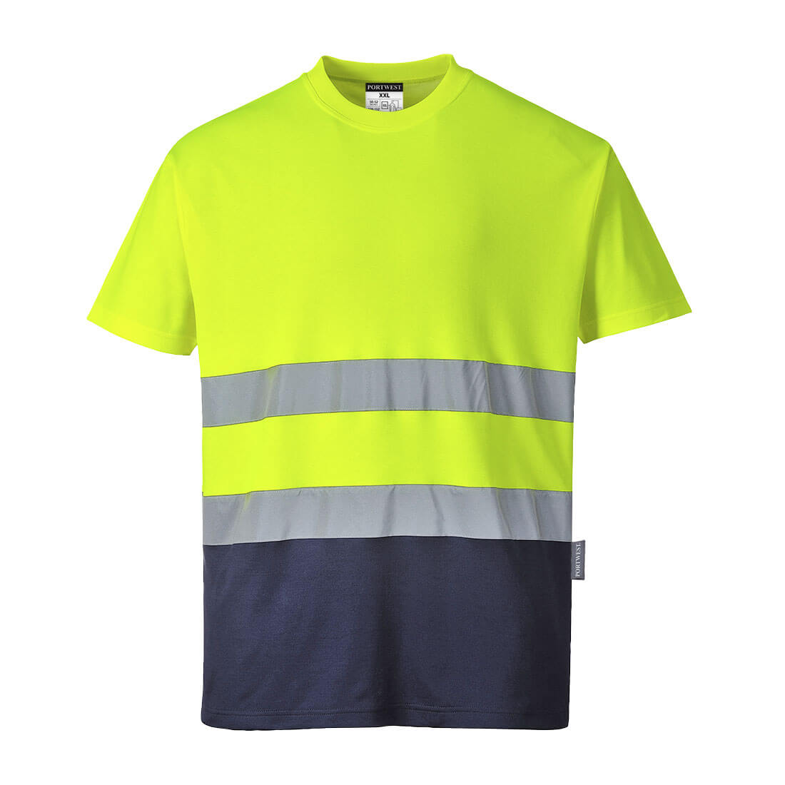Hi-Vis Cotton Comfort Contrast T-Shirt S/S (S173)