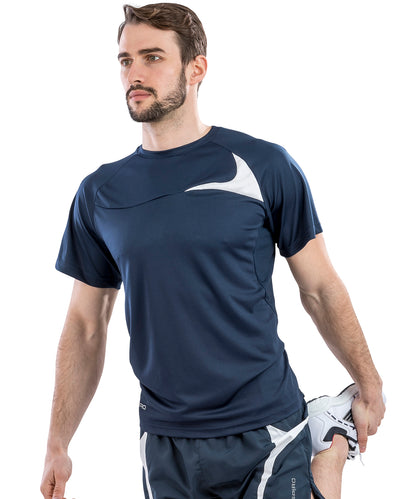 Navy/White - Spiro dash training shirt
