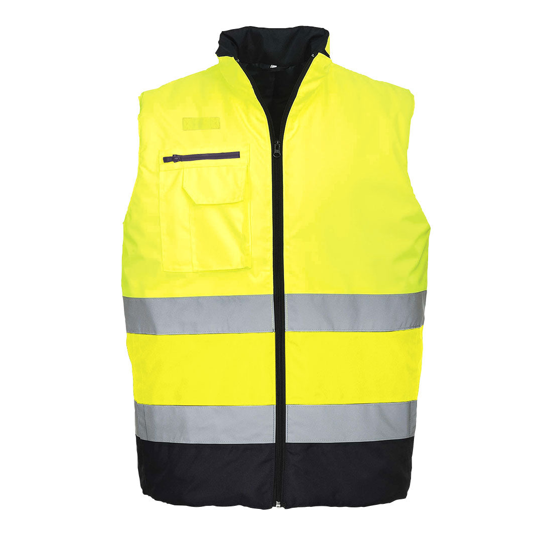 Hi-Vis Contrast Bodywarmer (S267)