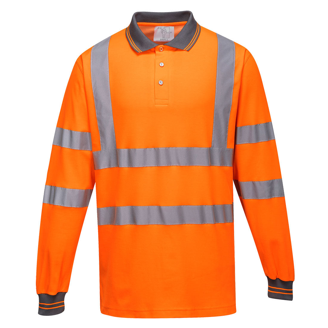 Hi-Vis Cotton Comfort Polo Shirt L/S (S271)
