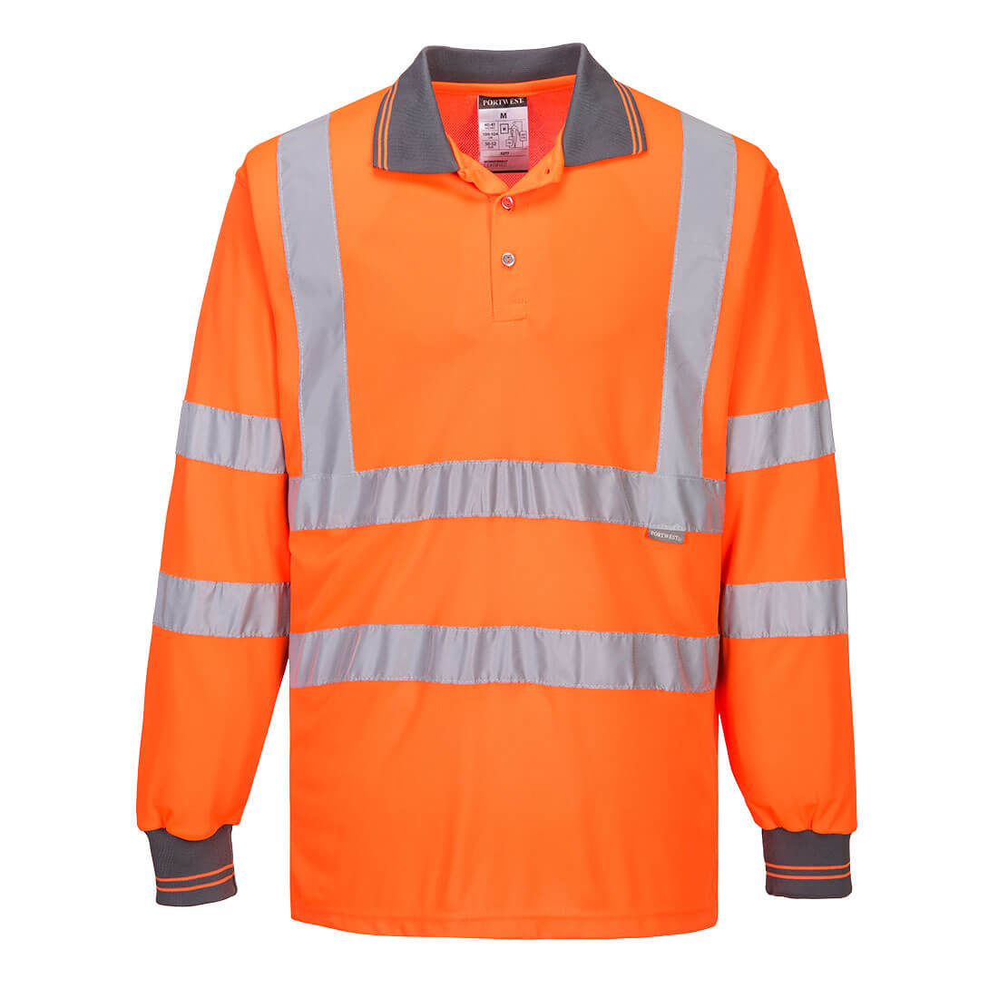 Hi-Vis Polo Shirt L/S (S277)