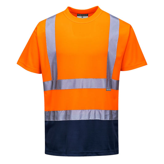 Hi-Vis Contrast T-Shirt S/S (S378)