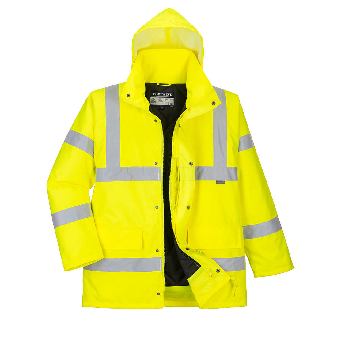 Hi-Vis Breathable Winter Traffic Jacket (S461)