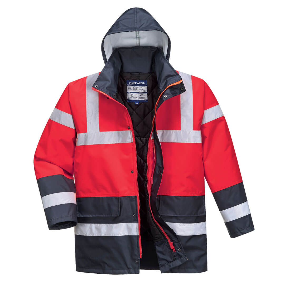 Hi-Vis Contrast Winter Traffic Jacket (S466)