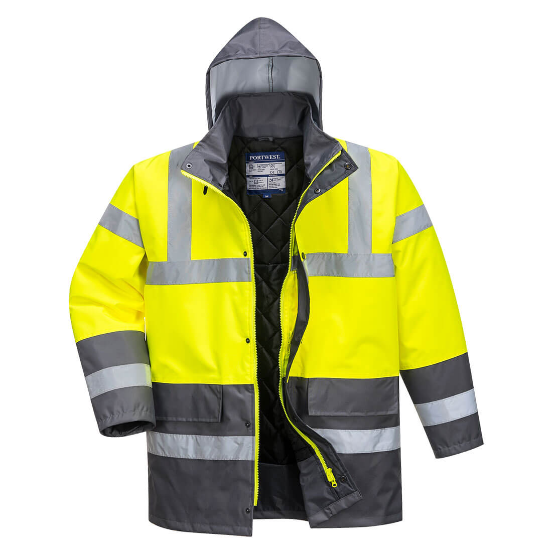 Hi-Vis Contrast Winter Traffic Jacket (S466)