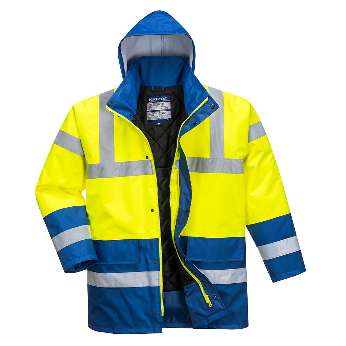 Hi-Vis Contrast Winter Traffic Jacket (S466)
