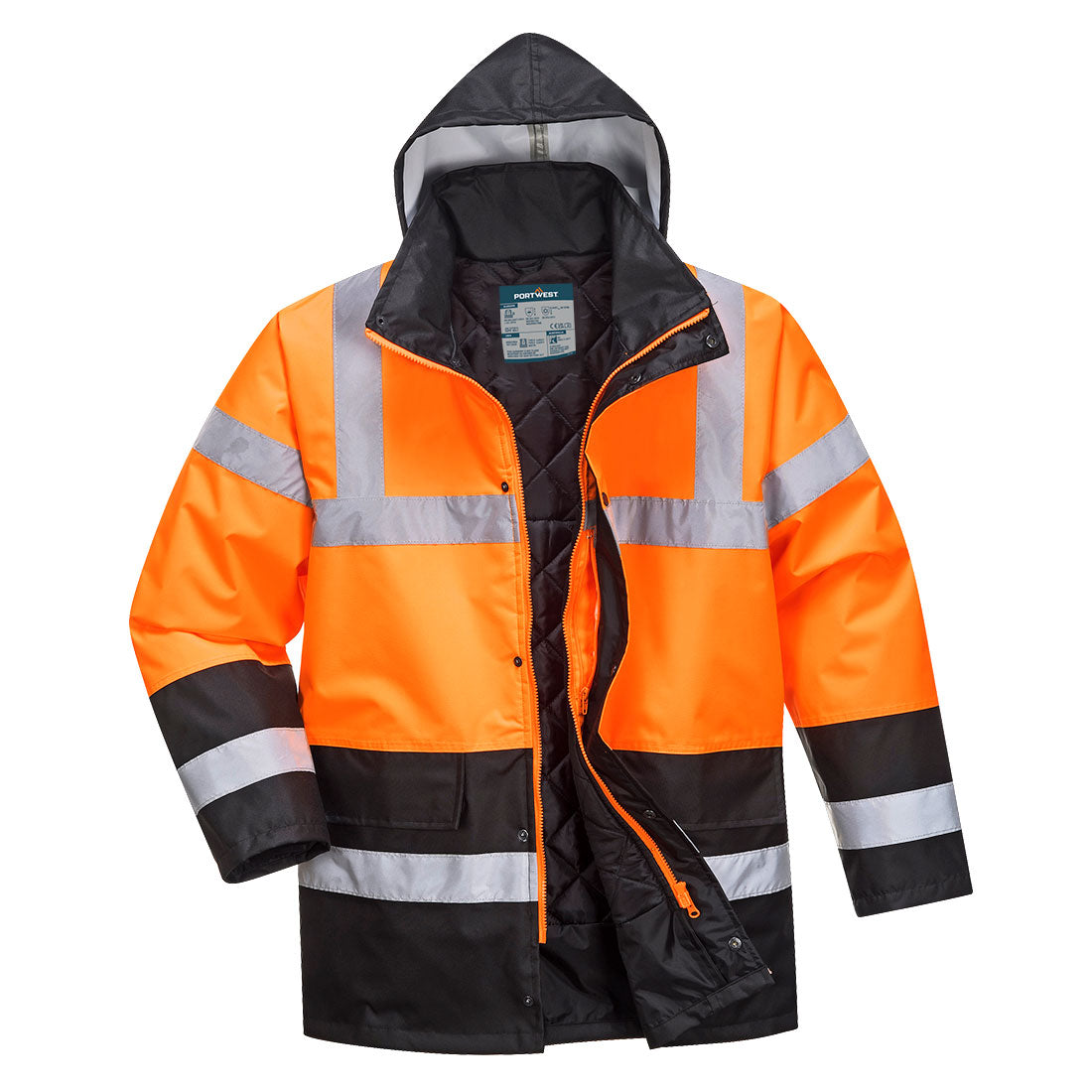 Hi-Vis Contrast Winter Traffic Jacket (S467)