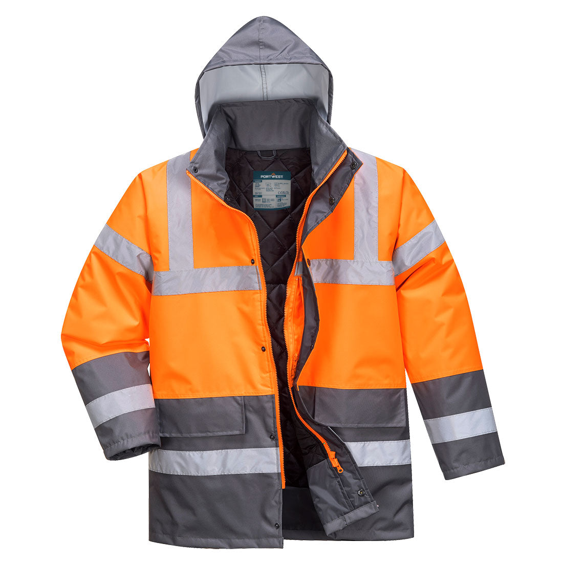 Hi-Vis Contrast Winter Traffic Jacket (S467)