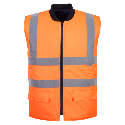 Hi-Vis Reversible Bodywarmer (S469)
