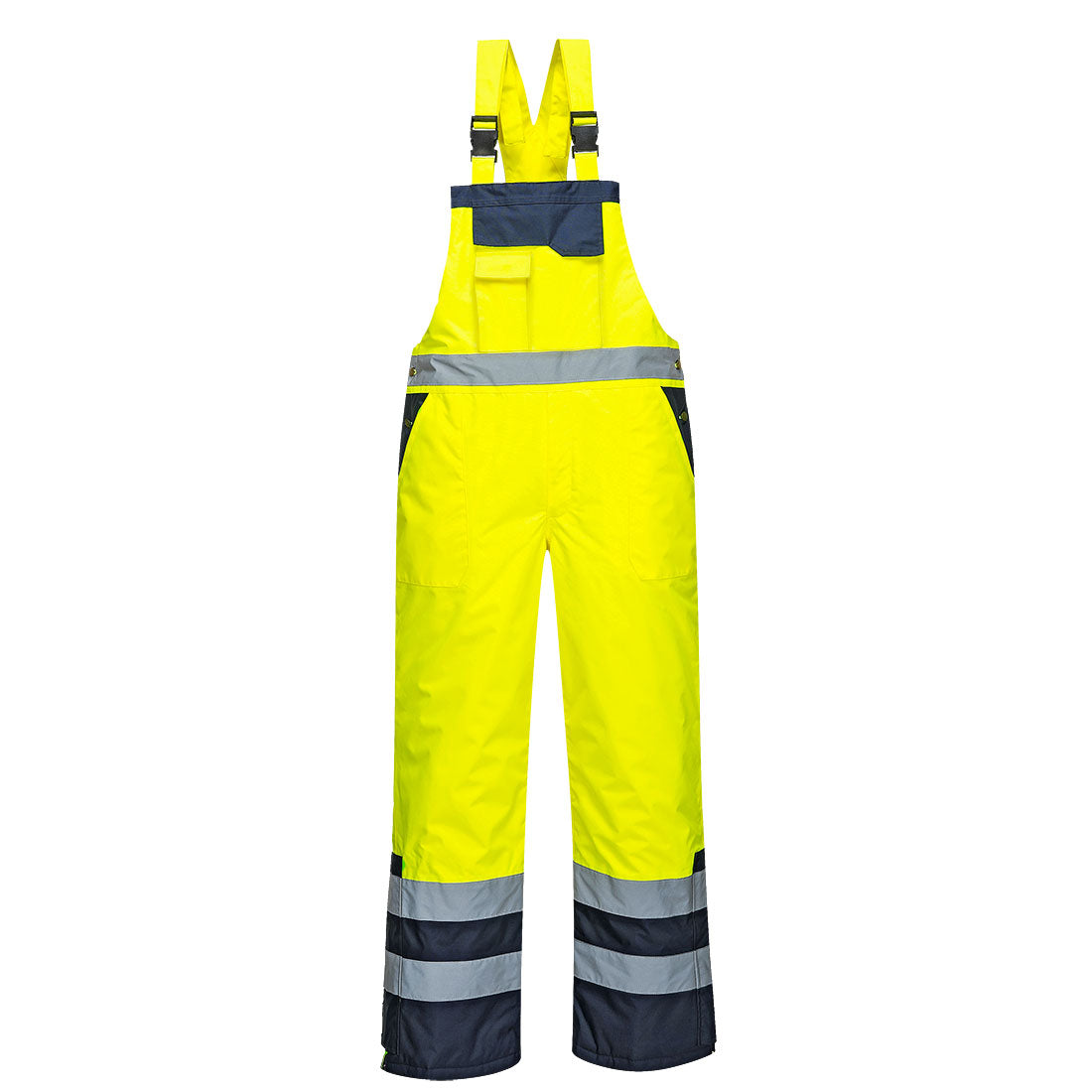 Hi-Vis Contrast Winter Bib and Brace (S489)