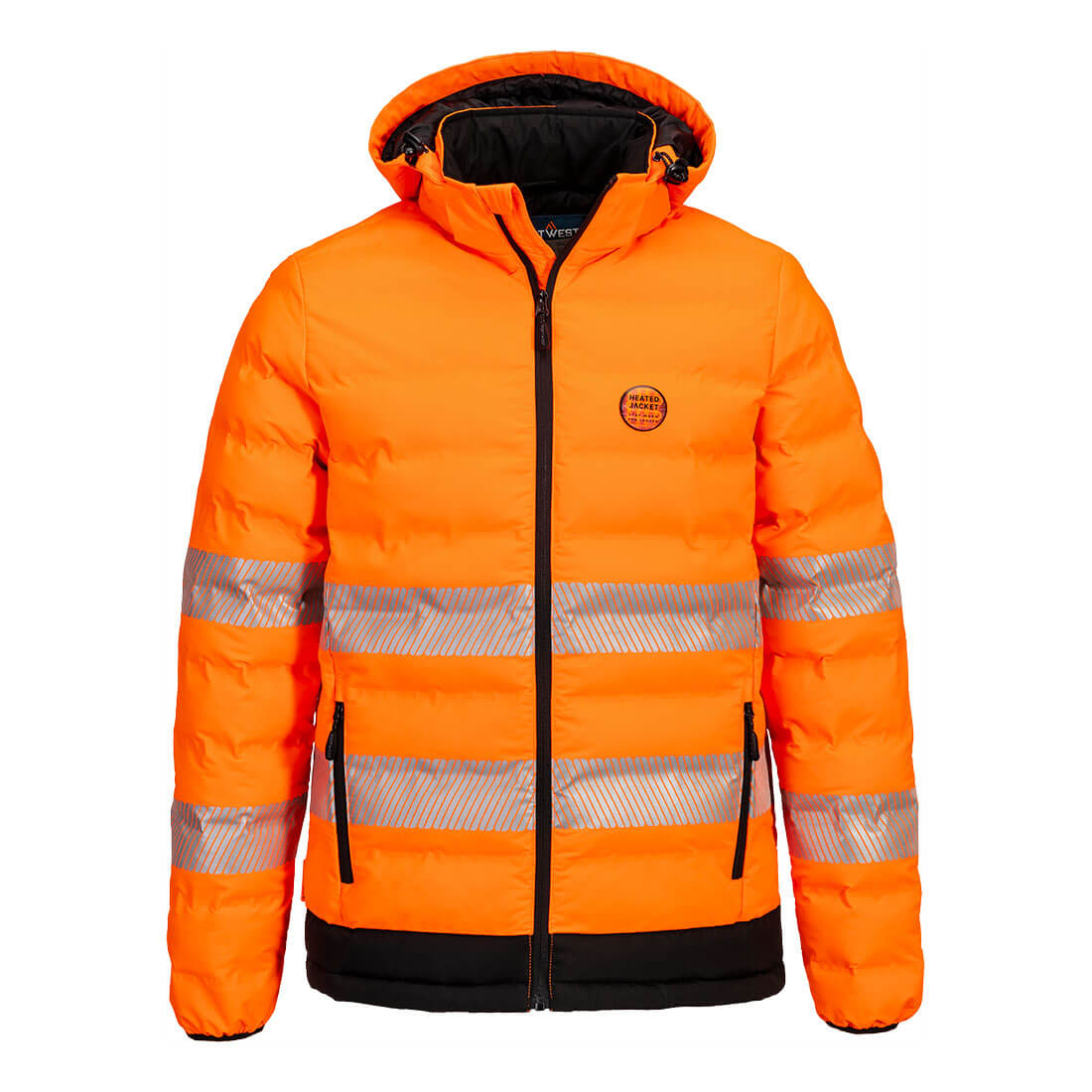 Hi-Vis Ultrasonic Heated Tunnel Jacket (S548)