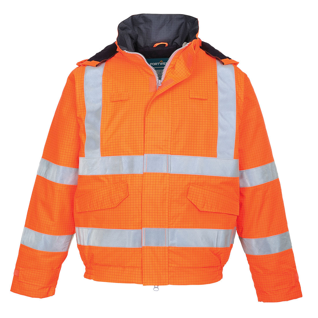 Bizflame Rain Hi-Vis FR Winter Bomber Jacket (S773)