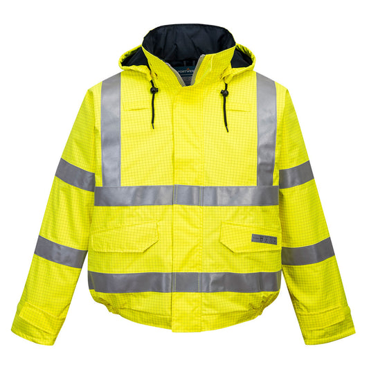 Bizflame Rain Hi-Vis FR Winter Bomber Jacket (S773)