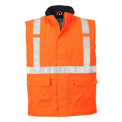 Bizflame Rain Hi-Vis FR Bodywarmer (S776)