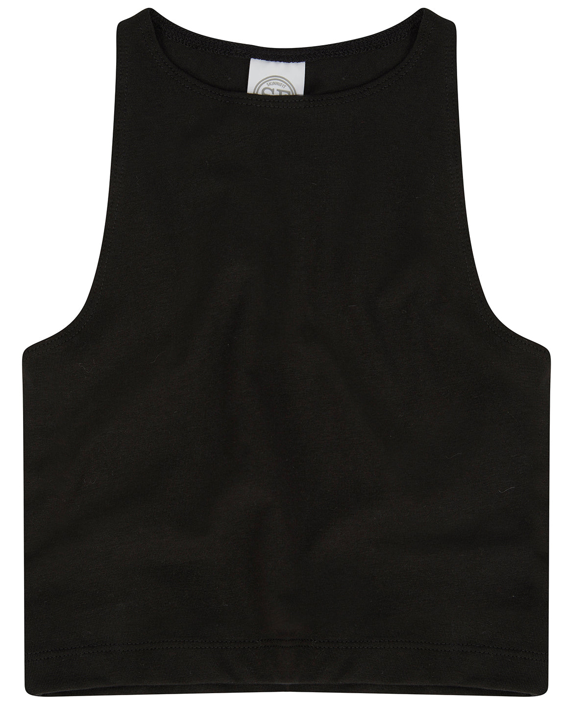 Black - Kids cropped top
