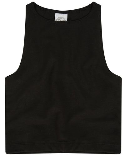 Black - Kids cropped top