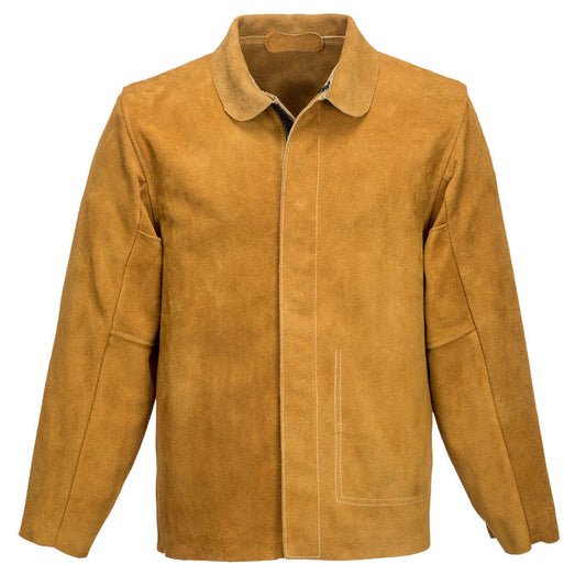 FR Leather Welding Jacket (SW34)