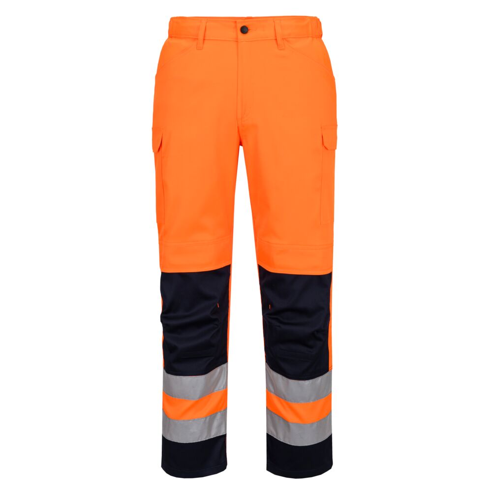 Hi-Vis Mesh Panel Trousers (T143)
