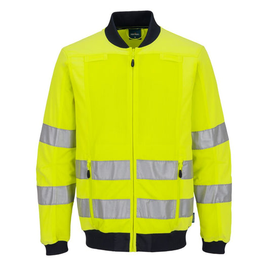 Hi-Vis Mesh Panel Work Jacket (T164)