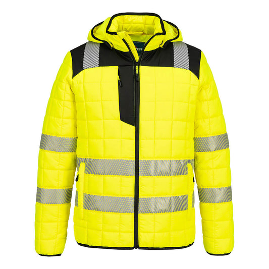 PW3 Hi-Vis Square Baffle Jacket (T165)