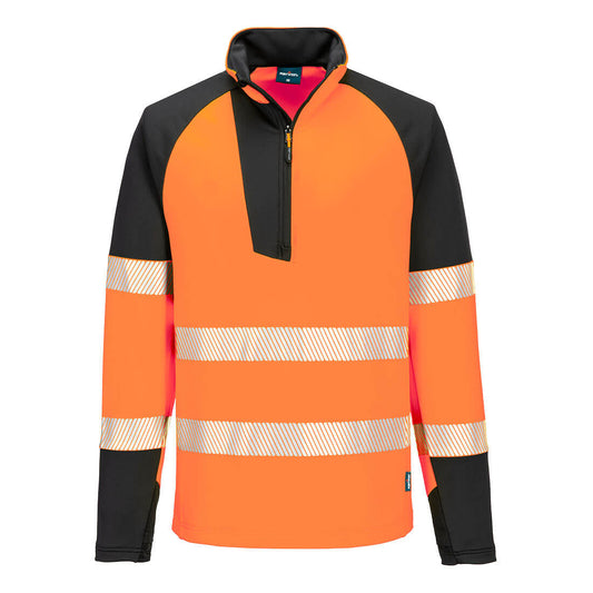 PW3 Hi-Vis 1/4 Zip Sweatshirt (T172)