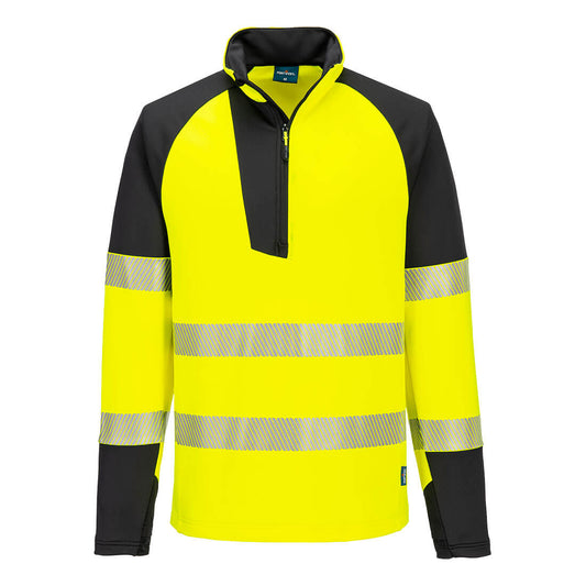 PW3 Hi-Vis 1/4 Zip Sweatshirt (T172)