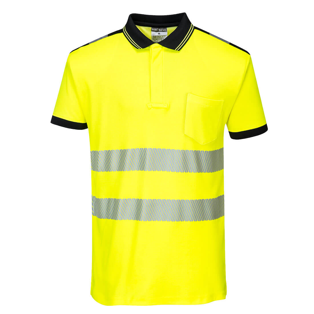 PW3 Hi-Vis Cotton Comfort Polo Shirt S/S (T180)