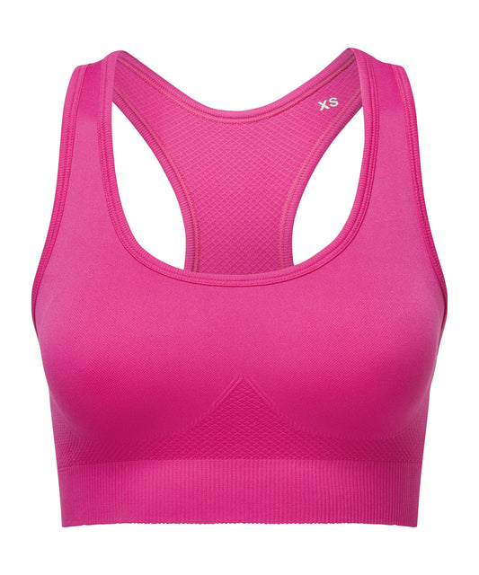 Tridri® seamless 3D fit" multi-sport sculpt solid colour bra"