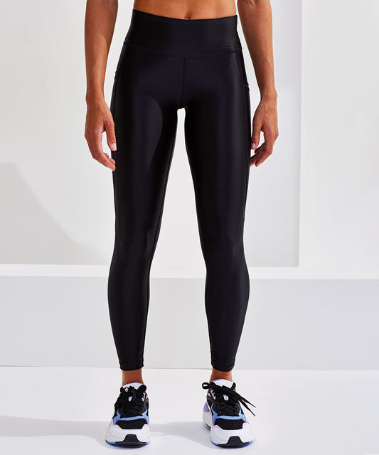 Black - Women's TriDri® high-shine leggings