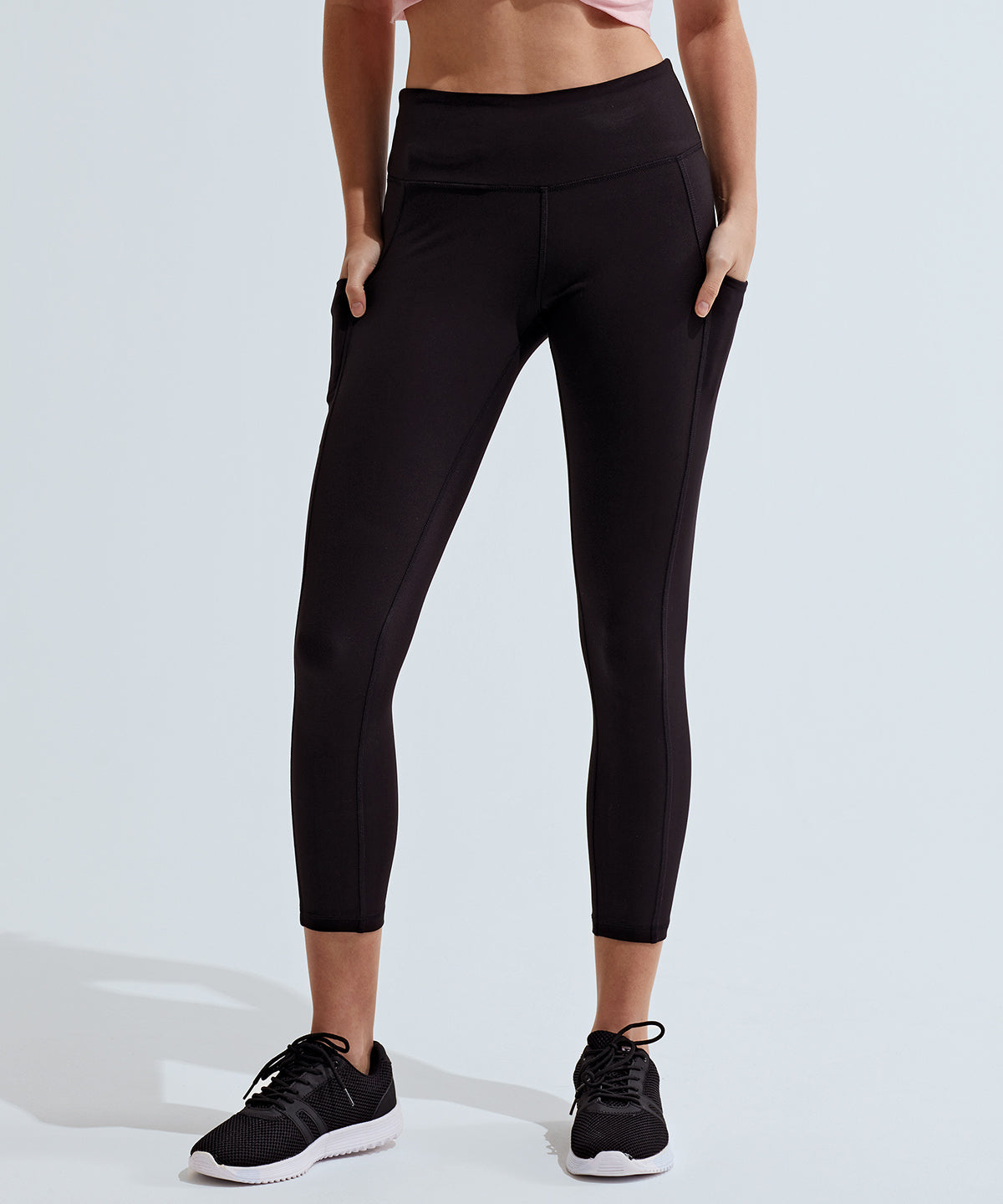 Black - Women’s TriDri® recycled performance 7/8 leggings