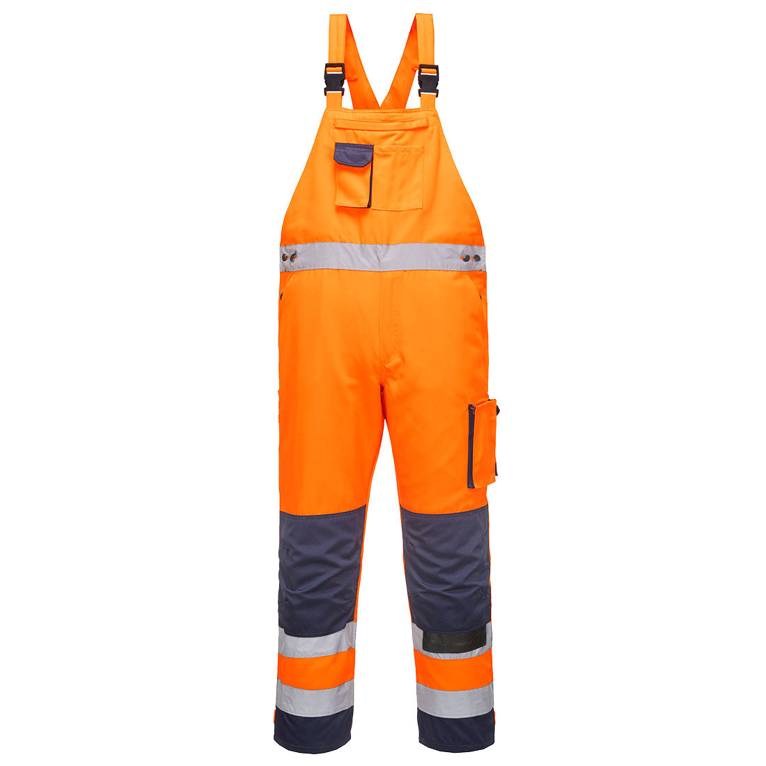 Dijon Hi-Vis Contrast Work Bib and Brace (TX52)