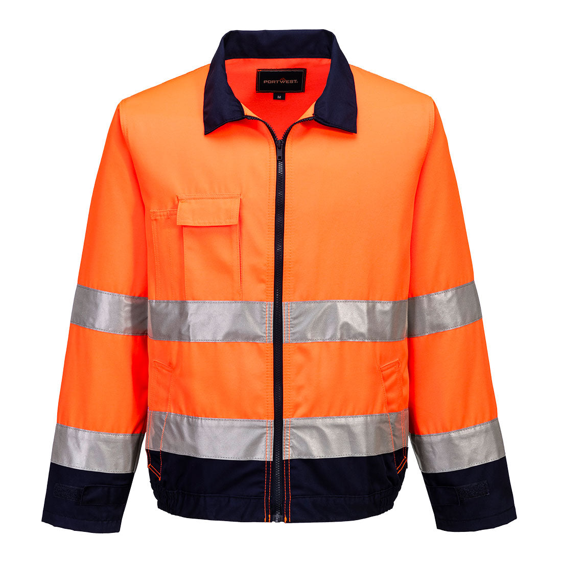 Madrid Hi-Vis Contrast Bomber Jacket (TX70)