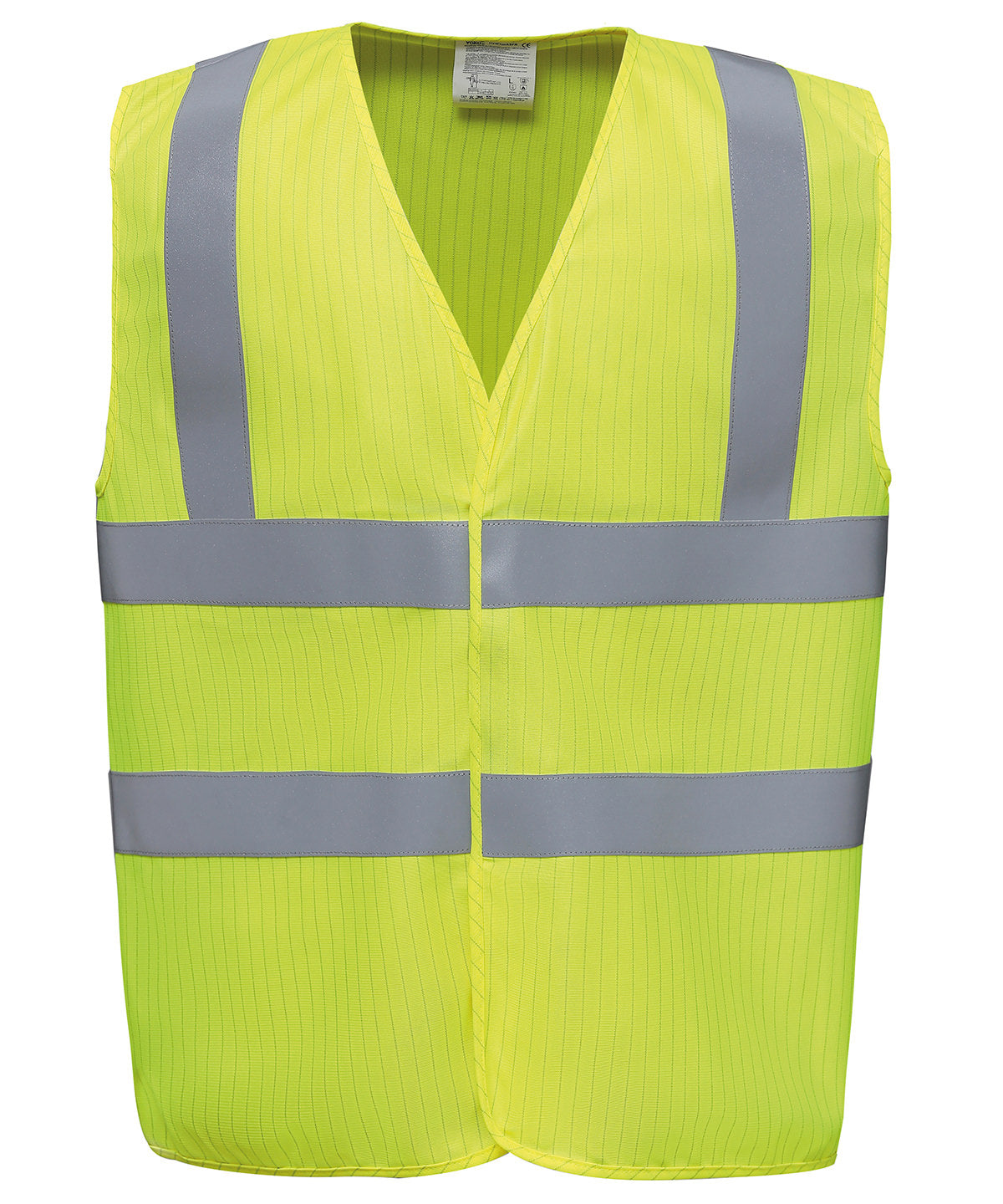 Yellow - Hi-vis flame-retardant anti-static waistcoat (HVW100ASFR)