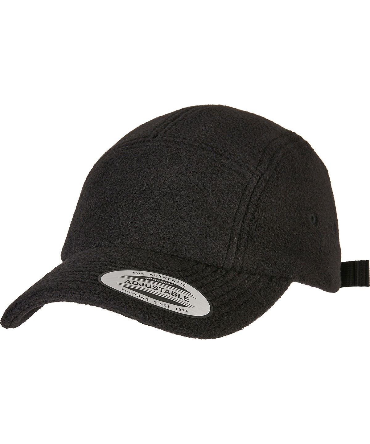 Black - Polar fleece jockey cap (7005PF)